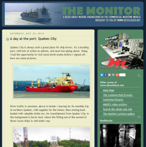 Screenshot of The Monitor, Oct 2015